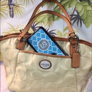 Lemon Coach Purse